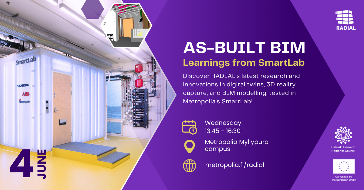 As-built BIM – Learnings from SmartLab